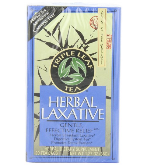 Triple Leaf Tea Herbal Laxative Tea (6x20 Bag)