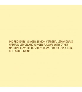 Celestial Seasonings Jammin' Lemon Ginger Herbal Tea (6x20 Bag)