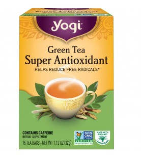 Yogi Green Spr Antioxidnt Tea (6x16 Bag)