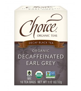 Choice Organic Teas Decaf Earl Grey (6x16 Bag)