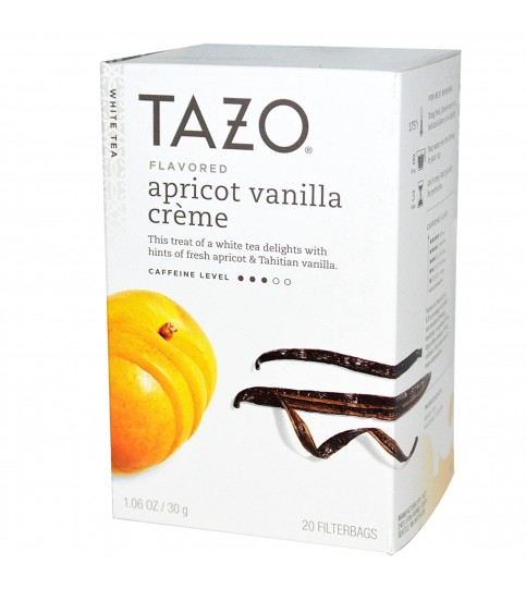 Tazo Tea Vanilla Apricot White Tea (6x20 Bag)