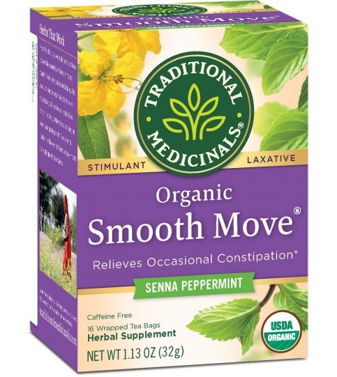 Traditional Medicinals Peppermint Smooth Move (1x16 Bag)