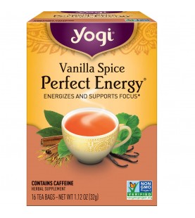 Yogi Perfect Energy Vanilla Spice Tea (6x16 Bag)