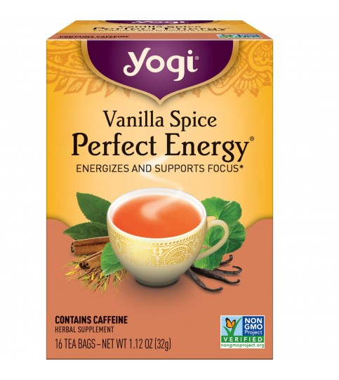 Yogi Perfect Energy Vanilla Spice Tea (6x16 Bag)