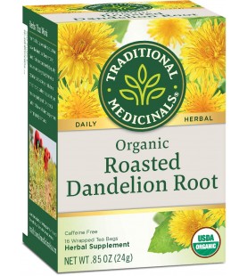 Traditional Medicinals Roasted Dandelion Root Tea (1x16 Bag)