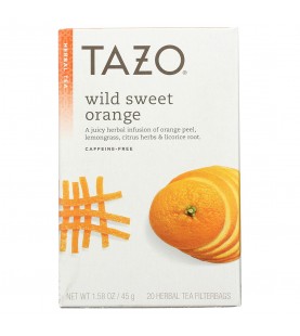 Tazo Tea Herbal Wild Sweet Orange Tea (6x20 Bag)