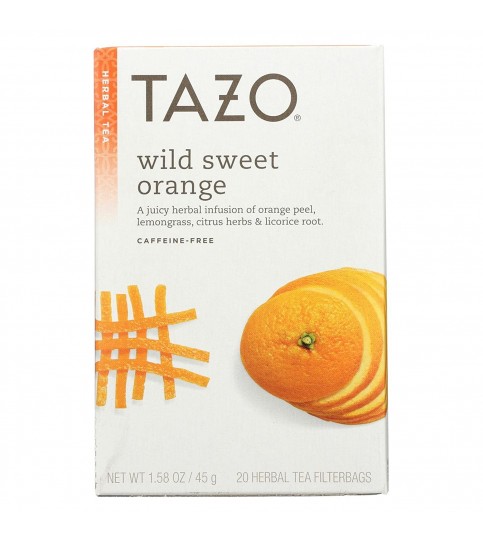 Tazo Tea Herbal Wild Sweet Orange Tea (6x20 Bag)