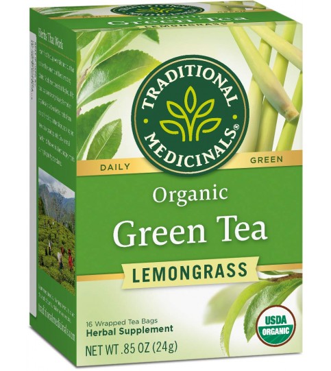 Traditional Medicinals Golden Green Herb Tea (1x16 Bag)