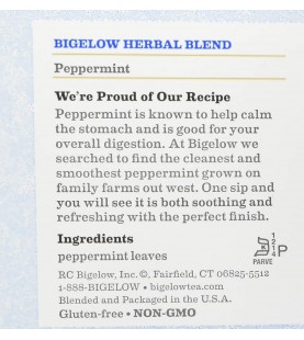 Bigelow Herbal TeaPeppermint (6x20 Bag )