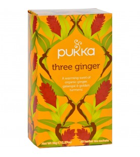 Pukka Herbs Organic Three Ginger Tea (6X20 Bag )