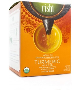 Rishi Tea Tumeric Ginger, FT (6x15 BAG)