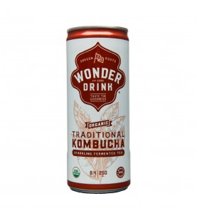 Kombucha Wonder Drink Traditional Flavor (24x8.4Oz)