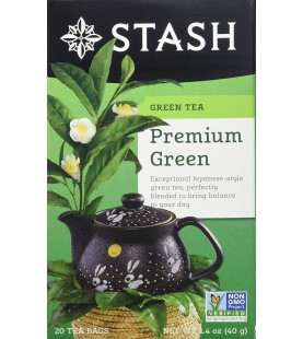 Stash Tea Green Premium Tea (6x20 CT)