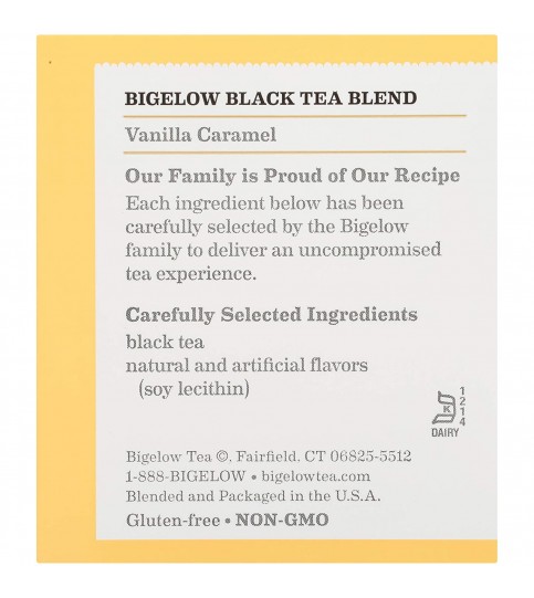 Bigelow Vanilla Caramel Tea (6x20 Bag )