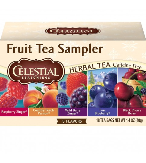 Celestial Seasonings Fruit Tea Sampler (6x18 Bag)