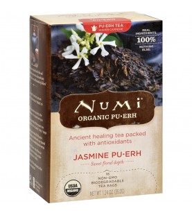 Numi Tea Jasmine Pu-erh Tea (6x16 Bag)