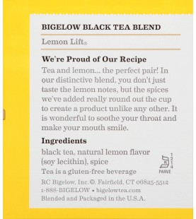 Bigelow Lemon Lift Tea (6x20 Bag)