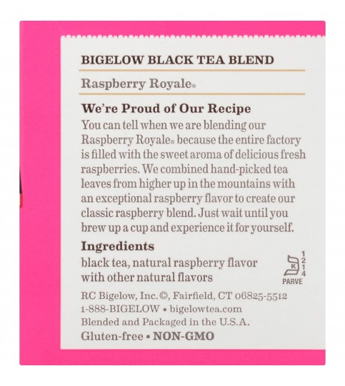 Bigelow Raspberry Royale Tea (6x20 Bag )