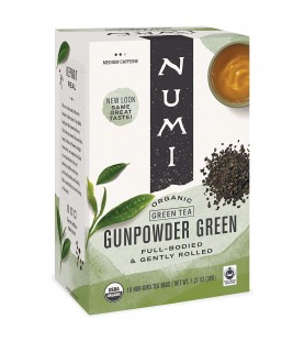 Numi Tea Gunpowder Green Tea (6x18 Bag)