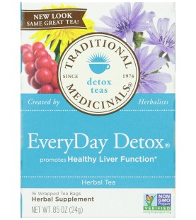 Traditional Medicinals Everyday Detox Herb Tea (6x16 Bag)