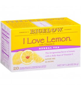 Bigelow I Love Lemon Herbal Tea (6x20 Bag )