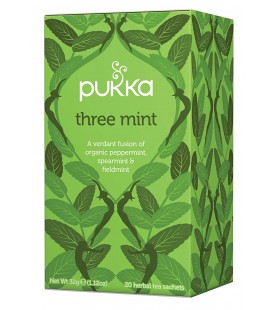 Pukka Herbs Organic Three Mint Tea (6X20 Bag )