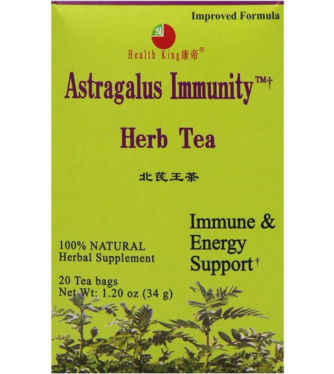 Health King Astragalus Immunity Herb Tea (1x20 Tea Bags)