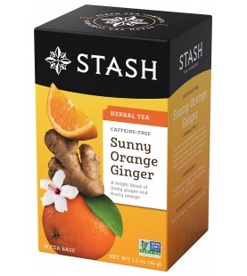 Stash Herbal Tea Sunny Orange and Ginger (6x18 BAG )