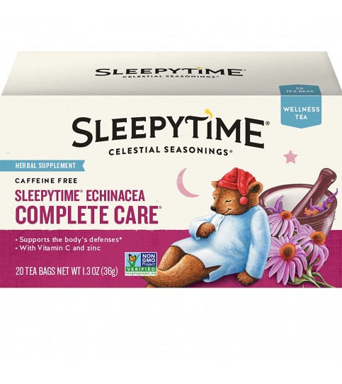 Celestial Seasonings Sleepytime Echinacea C Wellness Tea (6x20bag)