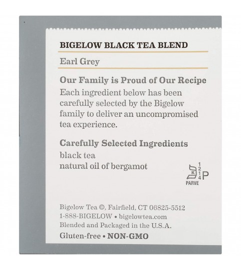 Bigelow Earl Grey Tea (6x20 Bag)