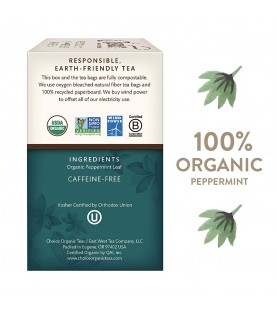 Choice Organic Teas Peppermint (6x16 Bag)