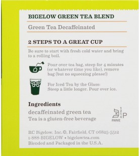Bigelow Decaffeinated Green Tea (6x20 Bag)