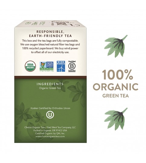 Choice Organic Teas Premium Japanese Green (6x16 Bag)