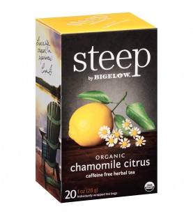 Bigelow Tea Steep Organic Chamomile Citrus (6x20 BAG )