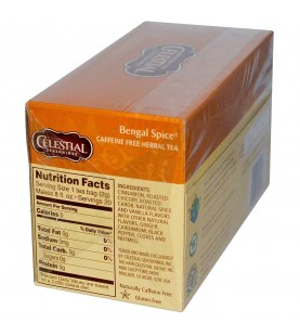 Celestial Seasonings Bengal Spice Herb Tea (6x20 Bags)
