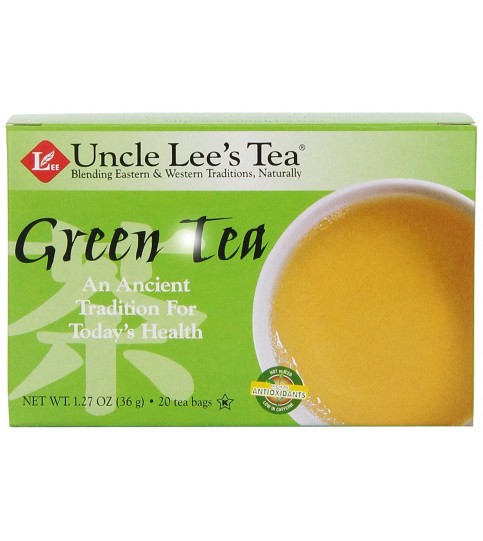 Uncle Lee's Tea Green Tea (6 Pack 20 Bags)