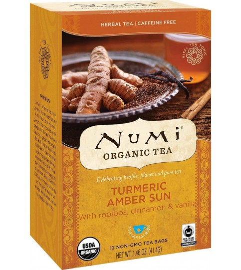 Numi Tea Amber Sun,Robois,Cinn,Vanilla (6x12 BAG)