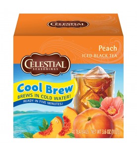 Celestial Seasonings Peach Cool Brew Ice T (6x40BAG )
