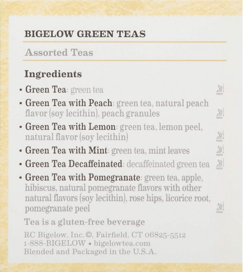 Bigelow Green Tea Assorted (6x16 EA)