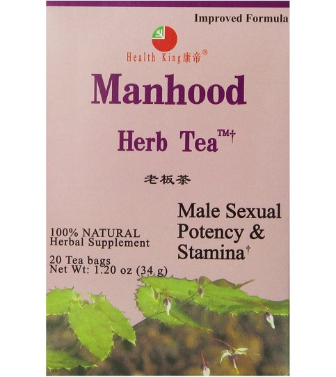 Health King Manhood Herb Tea (1x20 Tea Bags)