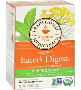 Traditional Medicinals Eater's Digest Herb Tea (6x16 Bag)