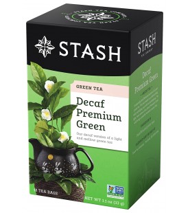 Stash Tea Decaf Prem Green (6x18BAG )