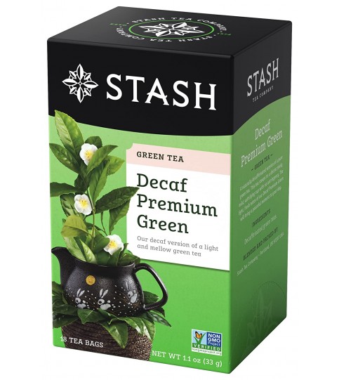 Stash Tea Decaf Prem Green (6x18BAG )