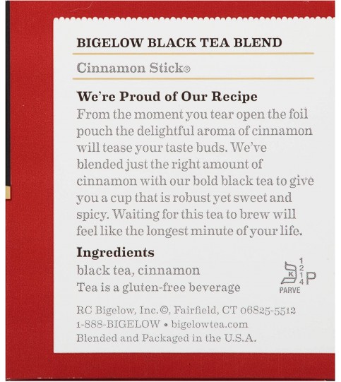 Bigelow Cinnamon Stick Tea (6x20 Bag )