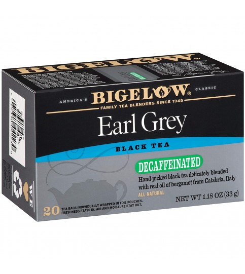 Bigelow Decaffeinated Earl Grey Tea (6x20 Bag )