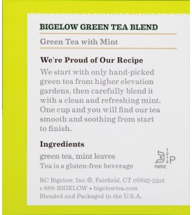 Bigelow Green Tea with Mint (6x20 EA)
