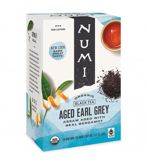 Numi Tea Earl Grey Assam Black Tea (6x18 Bag)