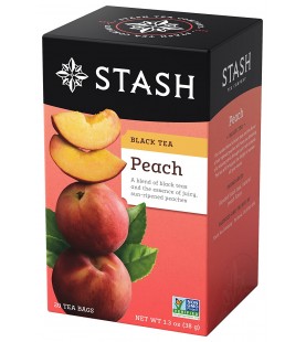 Stash Tea Peach Prem Black Tea (6x20BAG )