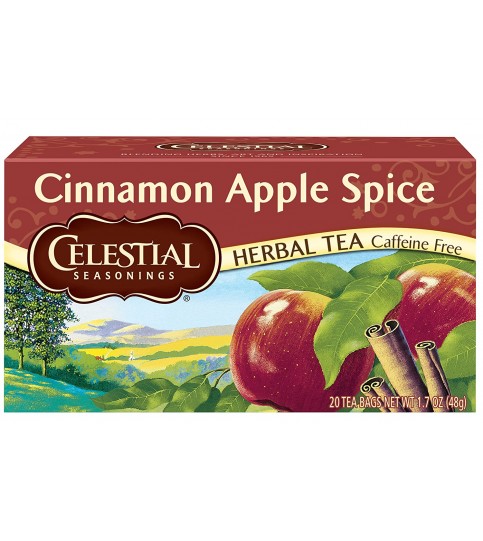 Celestial Seasonings Cinnamon Apple Spice Herb Tea (1x20Bag)