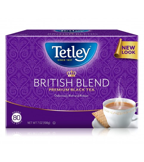 Tetley British Blend Tea Bags (12x80 BAG )